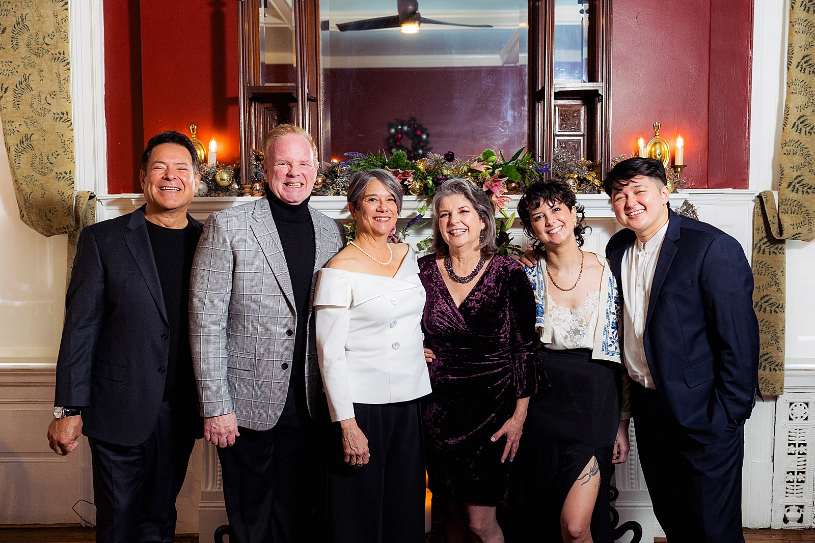 Family photo at the Tabard Inn. 